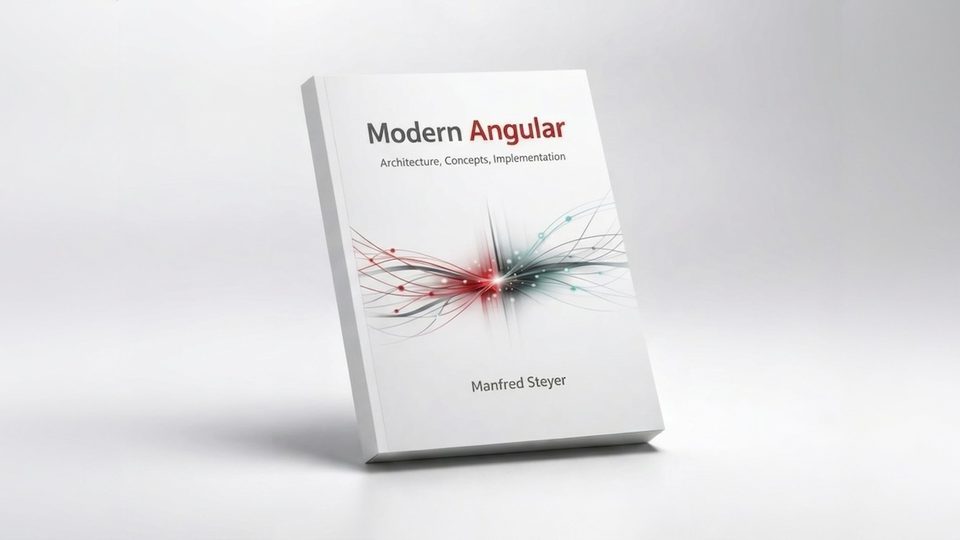 Modern Angular book cover